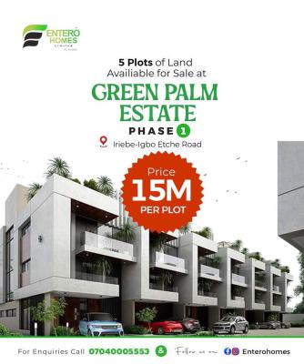 Land, Iriebe / Eneka Road, Off Ph - Aba Expressway, Eneka, Port Harcourt, Rivers, Residential Land for Sale