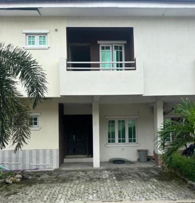 a Carcass Cornerpiece 4 Bedroom Terrace Duplex All Rooms Ensuite, Meridian Park Estate Off Saphire Gardens, Awoyaya, Ibeju Lekki, Lagos, Terraced Duplex for Sale