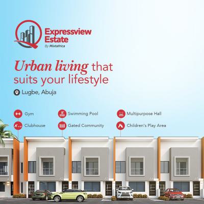 3 Bedrooms Terraced Duplex + Bq, Lugbe District, Abuja, Terraced Duplex for Sale