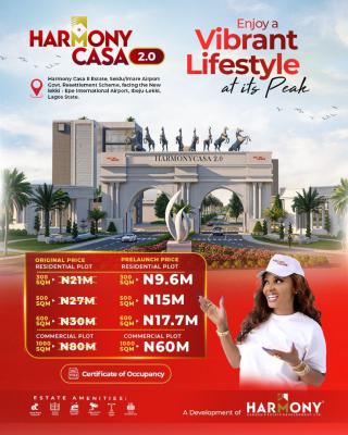Cofo Landed Property, Seidu,airport Resettlement Scheme, Eleranigbe, Ibeju Lekki, Lagos, Mixed-use Land for Sale