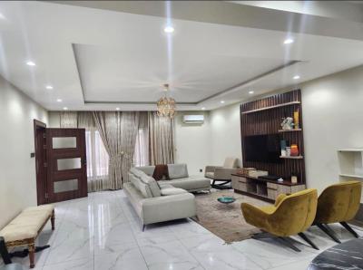 Furnished 5 Bedrooms Detached Duplex with a Room Bq, Wuye, Abuja, Detached Duplex for Rent