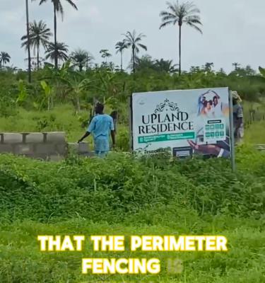 Upland Residence Residential Land, Tomoba Igboye, Ijebu East, Ogun, Residential Land for Sale