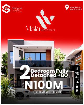 2 Bedrooms Fully Duplex+ Bq, Vista Residence Just Behind Lagos Business School Sangotedo, Olokonla, Ajah, Lagos, Terraced Duplex for Sale