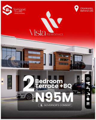 2 Bedrooms Terrace Duplex + Bq, Vista Residence Just Behind Lagos Business School Sangotedo, Olokonla, Ajah, Lagos, Terraced Duplex for Sale