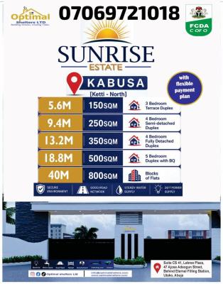 Luxury 3 Bedroom Terrace Duplex, After The Kabusa Market, Kabusa, Abuja, Residential Land for Sale