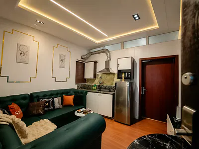 24HR Light 1 Bedroom Luxury Flat Residential