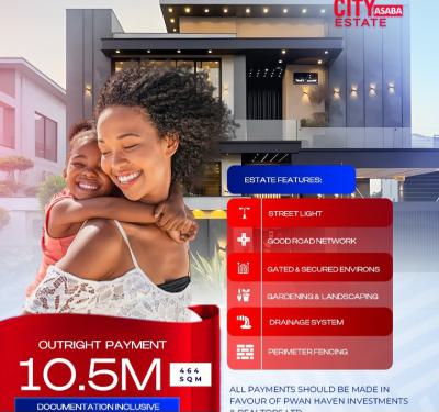 100% Dry Land with Instant, Haven City Located 20min Drive From Admiralty Naval University Ibusa, Asaba, Delta, Mixed-use Land for Sale