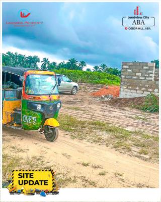 Govt Approved Estate with C of O Title, Strategically Located, Land View City Estate, Aba, Abia, Mixed-use Land for Sale