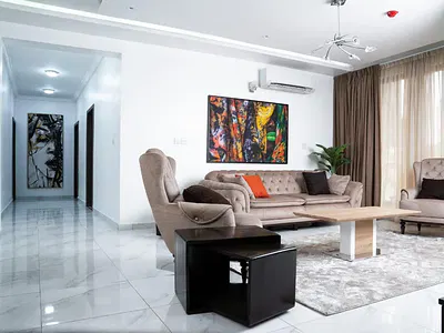 3 Bedroom Furnished Apartments with BQ Fully Serviced