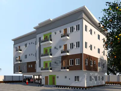 Newly Built 3 Bedroom Apartment with BQ — Yaba, Lagos