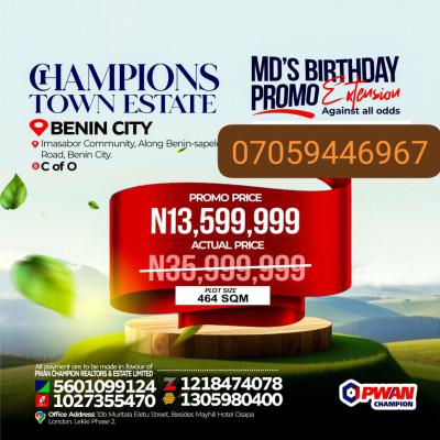 Plots of C of O Land at Discount Offer, Imasobor Community Along Benin Sapele Road, Ikpoba Okha, Edo, Mixed-use Land for Sale
