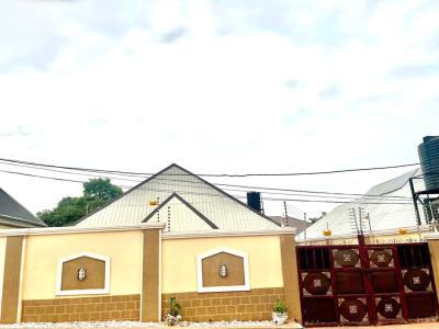 Well Built 3 Bedroom Bungalow with a Bq, Behind Inec Quarters Guzape Abuja, Guzape District, Abuja, Detached Bungalow for Rent