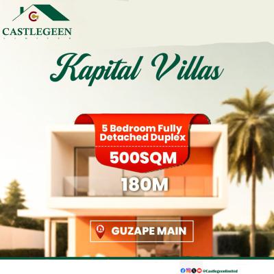 Fcda Estate Plot, Guzape District, Abuja, Residential Land for Sale
