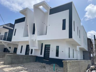 Carcass 4 Bedroom Semi Detached Duplex, Meridian Park Estate, Awoyaya, Ibeju Lekki, Lagos, Terraced Duplex for Sale
