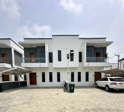 Fully Furnished 4 Bedroom Semi Detached Duplex  with Bq., Few Minutes Drive From Banana Island, Vgc, Lekki, Lagos, Semi-detached Duplex for Sale