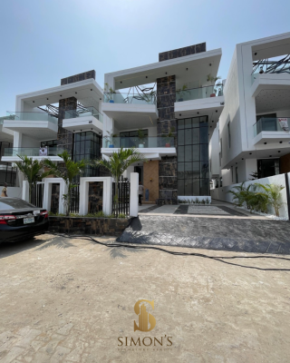 5 Bedroom Fully Detached Luxury Home + Cinema + Rooftop, Chevron, Lekki, Lagos, Detached Duplex for Sale