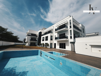 The Most Secure & Luxurious 3 Bedroom Flats, Banana Island, Ikoyi, Lagos, Flat / Apartment for Rent