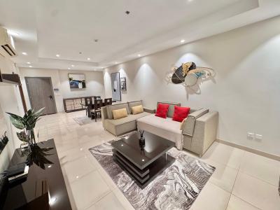 Stylish Waterfront 2 Bedroom, Bluewater Apartment, Oniru, Victoria Island (vi), Lagos, Flat / Apartment Short Let