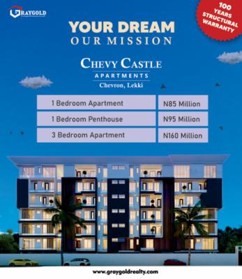 Exquisite and Affordable 1,2,3,4 Bedroom Apartments, Penthouses, Chevron, Lekki, Lagos, Flat / Apartment for Sale
