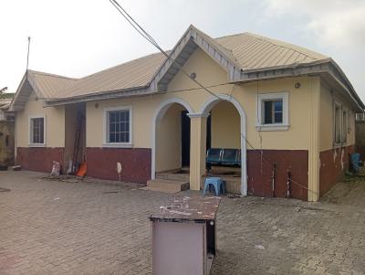 a Three Bedrooms Bungalow Sitting on a Plot of Land with 4 Shops, Along Inner Road Between Eputu and Oribanwa, Eputu, Ibeju Lekki, Lagos, Mixed-use Land for Sale