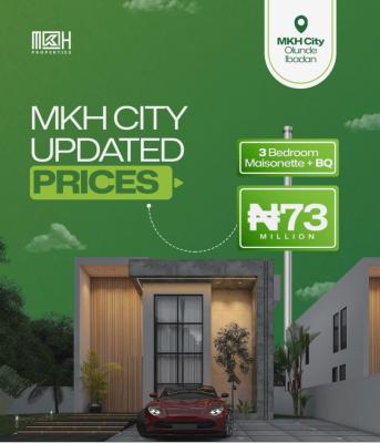 3 Bedrooms Maisontee with Bq, Olunde Scheme Academy Off Lagos Ibadan Express Way, Ibadan, Oyo, Block of Flats for Sale