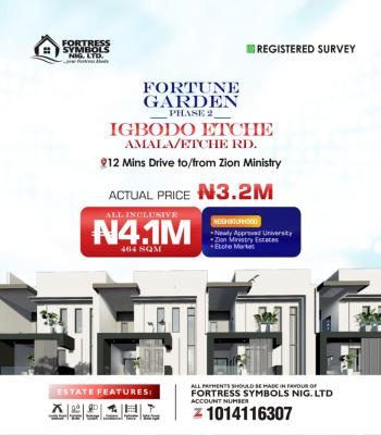 Land Close to Zion Ministries, Igbodo Road, Etche, Rivers, Residential Land for Sale