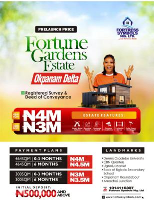 Affordable Land Within a Developed Area, Okpanam, Asaba, Delta, Residential Land for Sale