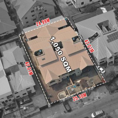 1050sqm of Perfectly Shaped Land with Demolishable 2 Wings of Duplexes, Off Admiralty Way, Lekki Phase 1, Lekki, Lagos, Land for Sale