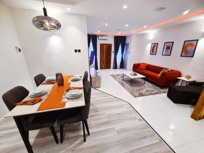 Fully Furnished 3 Bedroom Apartment with Swimming Pool, Lekki Phase 1, Lekki, Lagos, Flat / Apartment for Rent