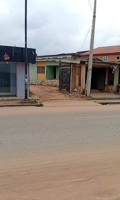 Demolishable Bungalow with 12 Shops on 2 Plots of Land, Abule Iroko, Ajegunle, Alakuko, Ifako-ijaiye, Lagos, Mixed-use Land for Sale