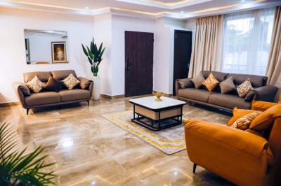 Airbnb / Lease Luxury Fully Furnished 3 Bedrooms Apartment, Pool, Gym, Banana Island, Ikoyi, Lagos, Flat / Apartment for Rent