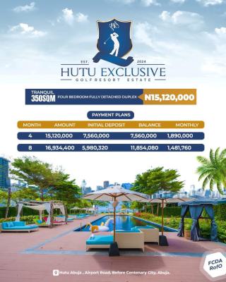 Residential Plots in Hutu Exclusive, Goza, Lugbe District, Abuja, Residential Land for Sale