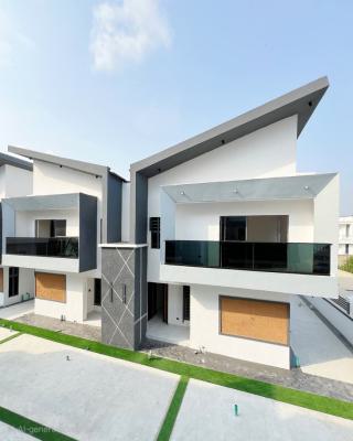 Contemporary 4 Bedroom Semi Detached Duplex, Chevron, Lekki, Lagos, Semi-detached Duplex for Sale
