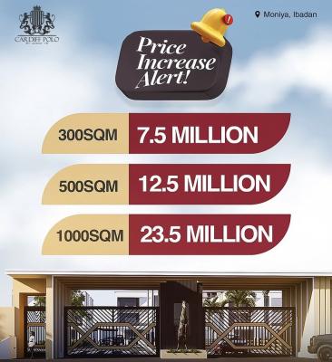 Secured and Luxurious: Unique Estate with Top Notch Amenities, Cardiff Polo and Resort,prime Land Facing Moniya Road, Ibadan, Oyo, Mixed-use Land for Sale