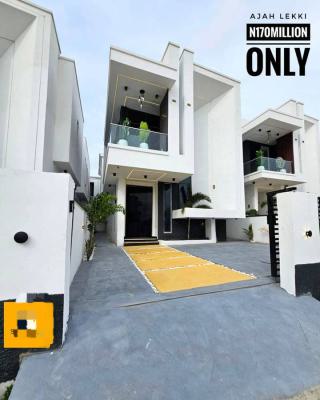 Brand New Modern 4 Bedroom Fully Detached with Bq, Ajah, Lagos, Detached Duplex for Sale