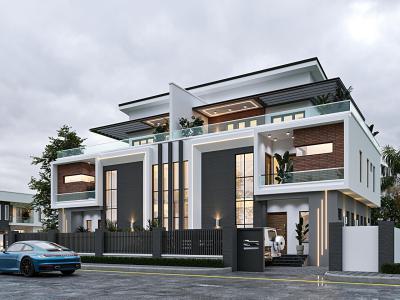 Jv Developer for 2 Wings 4 Bedroom Semi - Detached House, Shangotedo, Lekki Expressway, Lekki, Lagos, Semi-detached Duplex Joint Venture