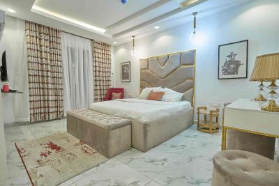 Stunning Short Staying 2 Bedroom Apartment, Periwinkle Estate, Lekki Phase 1, Lekki, Lagos, Flat / Apartment Short Let
