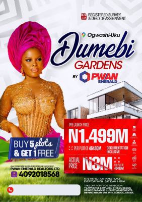 Land, Dumebi Gardens, Ogwashi-uku, Asaba, Delta, Mixed-use Land for Sale