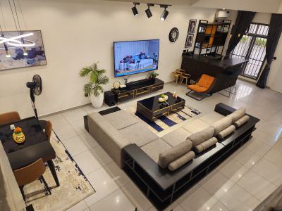 Ocean View Luxury 4 Bedrooms Serviced Apartment with Pool & Gym, Lekki Phase 1, Lekki, Lagos, Terraced Duplex Short Let