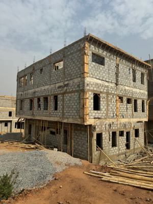 6 Bedroom Duplex Carcass with 3 Living Rooms, 2 Kitchens, 1 Room Bq, Navy Admiral Estate, Asokoro District, Abuja, Detached Duplex for Sale