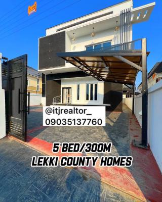 Stunning 5 Bedroom Detached Duplex with a Cinema and Bq, Ikota, Lekki, Lagos, Detached Duplex for Sale