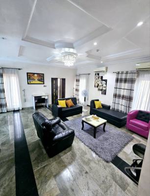4bedroom Furnished Detached House with Bq in an Estate Off Allen Ave I, Allen, Ikeja, Lagos, Detached Duplex for Rent