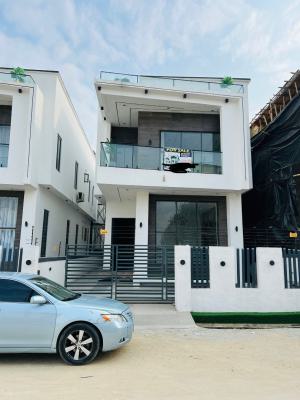 Tastefully Finished 4 Bedroom Detached Duplex with a Bq in an Estate, Lekki Palm City Estate, Ajah, Lagos, Detached Duplex for Sale