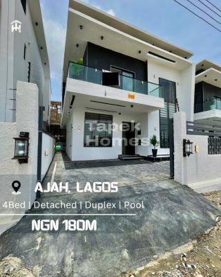 Spacious 4 Bedroom Detached Duplex, Lekki, Lagos, Detached Duplex for Sale