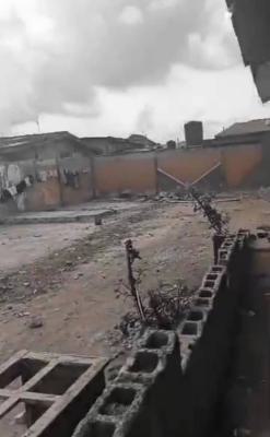 Buy and Build Complete Half Plot of Land, in a Nice Neighborhood, Aina Obembe Street, Ipaja, Lagos, Mixed-use Land for Sale