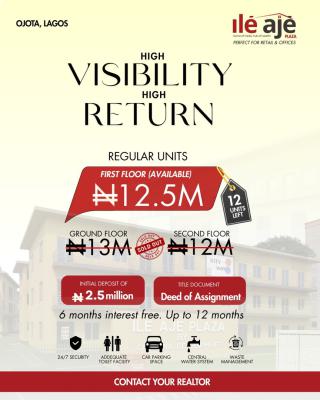 Shop Space, Ojota, Lagos, Shop for Sale