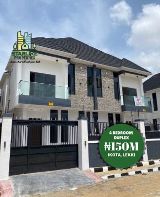Brand New 4 Bedroom Semi-detached Duplex in a Secured Estate, Ikota, Lekki, Lagos, Semi-detached Duplex for Sale