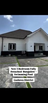 Newly Built 3 Bedroom Detached Bungalow W/ a Bq, Gaduwa, Abuja, Detached Bungalow for Sale