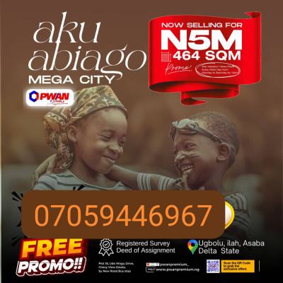 Buy One Plot and Get 1 Free, Ugbolu Ilah, Oshimili North, Delta, Mixed-use Land for Sale