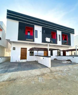 Brand New  Slef Compound 3 and 4 Bed Terraced Duplex with Bq., Ajah, Lagos, Terraced Duplex for Sale